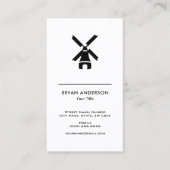 Carte De Visite Moulin à vent (Devant)