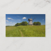 Carte De Visite Moulin à vent à Mikhailovskoye (Dos)