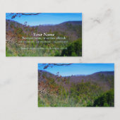 Carte De Visite Mountain View (Devant / Derrière)