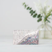 Carte De Visite Mountains And Rivers Of The World With Comparative (Debout devant)