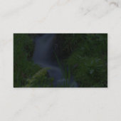 Carte De Visite Mousses de prés de ruisseaux de courants (Dos)