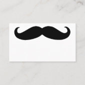 Carte De Visite Moustache (Dos)