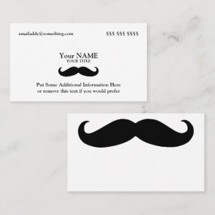 Carte De Visite Moustache