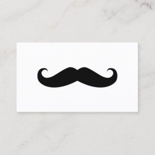 Carte De Visite moustache