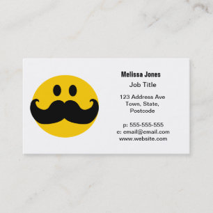 Carte De Visite Moustache