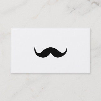 Carte De Visite Moustache simple