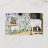 Carte De Visite Mouton Acres (Dos)