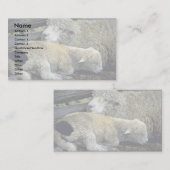 Carte De Visite Moutons (Devant / Derrière)