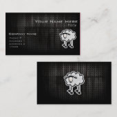 Carte De Visite Moutons grunges (Devant / Derrière)