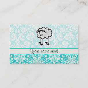 Carte De Visite Moutons ; Mignon