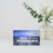 Carte De Visite Mouvement physiothérapeute et restauration des fon (Debout devant)