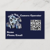 Carte de visite Movie Maker (Devant)