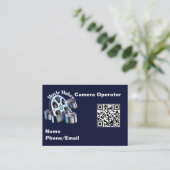 Carte de visite Movie Maker (Debout devant)