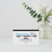 Carte De Visite Moving et Storage (Debout devant)