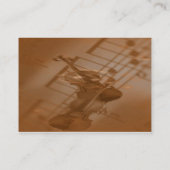 Carte de visite Mozart (Dos)