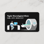 Carte De Visite MRI Tomographie QR (Devant)