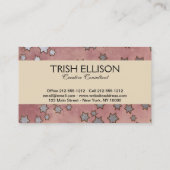 Carte De Visite Mucha Art nouveau femme beauté (Dos)