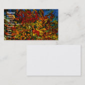 Carte De Visite Mulberry Tree Van Gogh Art (Devant / Derrière)