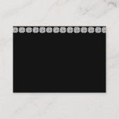 Carte de visite MULTI ÉLÉGANT de BUT de BLING (Dos)