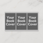 Carte de visite multi-livres de l'auteur personnal (Dos)