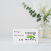 Carte De Visite Multi Tasking de secrétaires Invented (Debout devant)