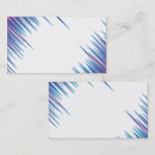 Carte de visite multicolore (Devant / Derrière)