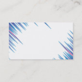 Carte de visite multicolore (Dos)