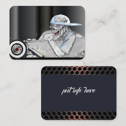 Carte de visite Munstrod (Devant / Derrière)