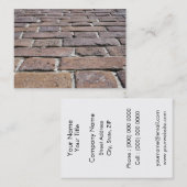 CARTE DE VISITE MUR BRICKS (Devant / Derrière)