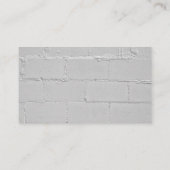 Carte De Visite Mur de blocs de ciment (Dos)