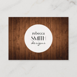 Carte De Visite Mur de grange fait de vieilles planches en bois -