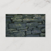 Carte De Visite Mur de pierres sèches (Dos)