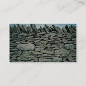 Carte De Visite Mur de pierres sèches (Dos)