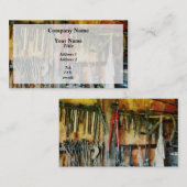 Carte De Visite Mur d'outils et tablier d'achat (Devant / Derrière)
