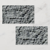 Carte De Visite Mur en béton avec la surface approximative (Devant / Derrière)