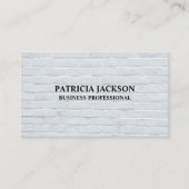 Carte De Visite Mur en briques (Devant)