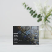 Carte De Visite mur en pierre (Debout devant)