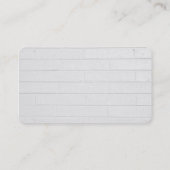 Carte De Visite Mur gris tendance Plaine créative moderne (Dos)