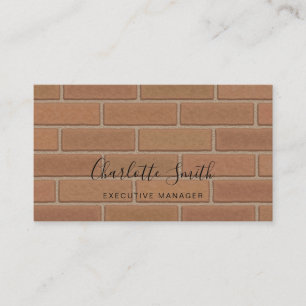 Carte De Visite Mur professionnel minimaliste élégant