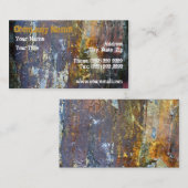 Carte De Visite Mur sale artistique (Devant / Derrière)