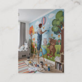 Carte De Visite Mural Painter  (Dos)