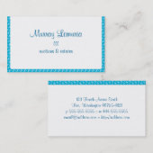 Carte De Visite Murray Waves (Devant / Derrière)