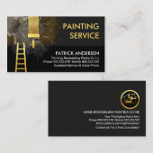 Carte De Visite Murs sales Peinture Splatter Home Réparation (Devant / Derrière)