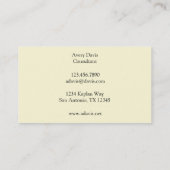 Carte De Visite Muscles du dos d'art humain d'anatomie (circa (Dos)