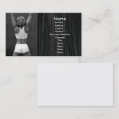Carte De Visite Musculation (Devant / Derrière)
