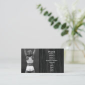 Carte De Visite Musculation (Debout devant)