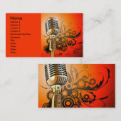 Carte De Visite music1 [Converti], Nom, Adresse 1, Adresse 2,... (Devant / Derrière)