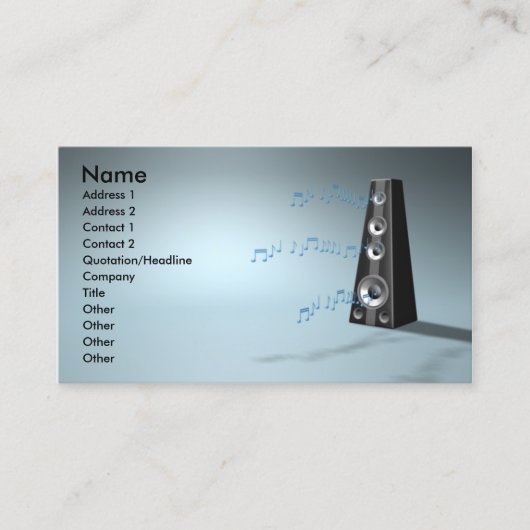 Carte De Visite music_b (Devant)