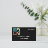 Carte de visite musical (Debout devant)