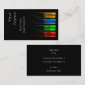 Carte de visite musical (Devant / Derrière)